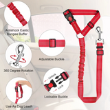 Leashbelt: 2-In-1 Pet Seat Belt And Leash