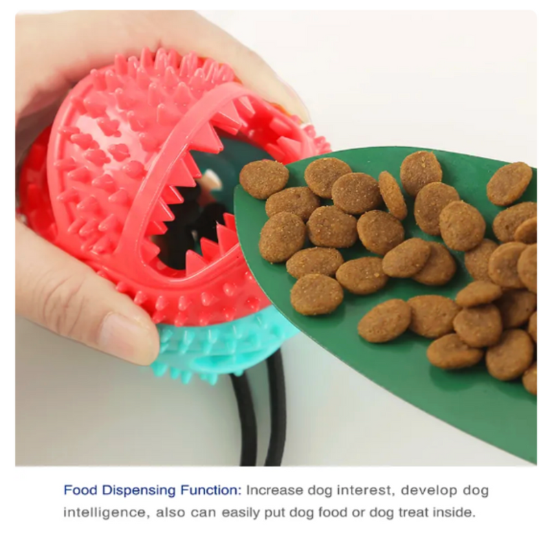 ChewyClean Suction Cup Treat Toy